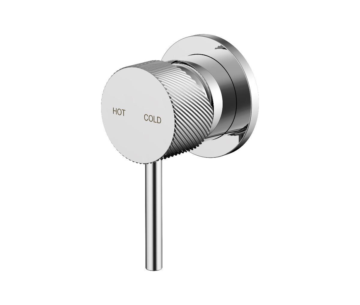 CIOSO SHOWER MIXER KNURLED CP