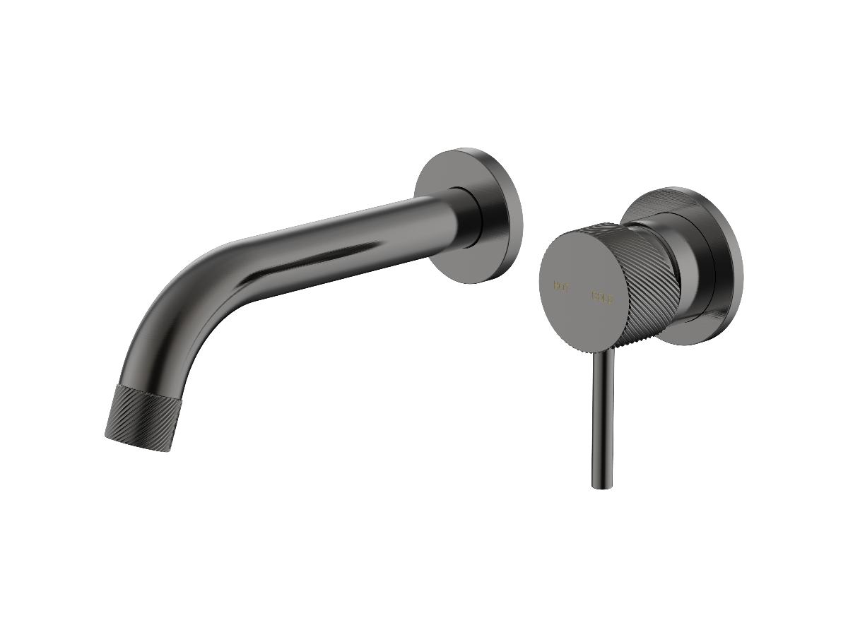 CIOSO WALL BASIN MIXER KNURLED GM