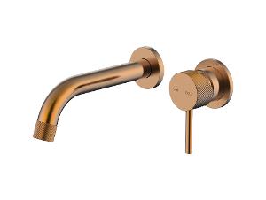 CIOSO WALL BASIN MIXER KNURLED ROSA CIOSO WALL BASIN MIXER KNURLED ROSA