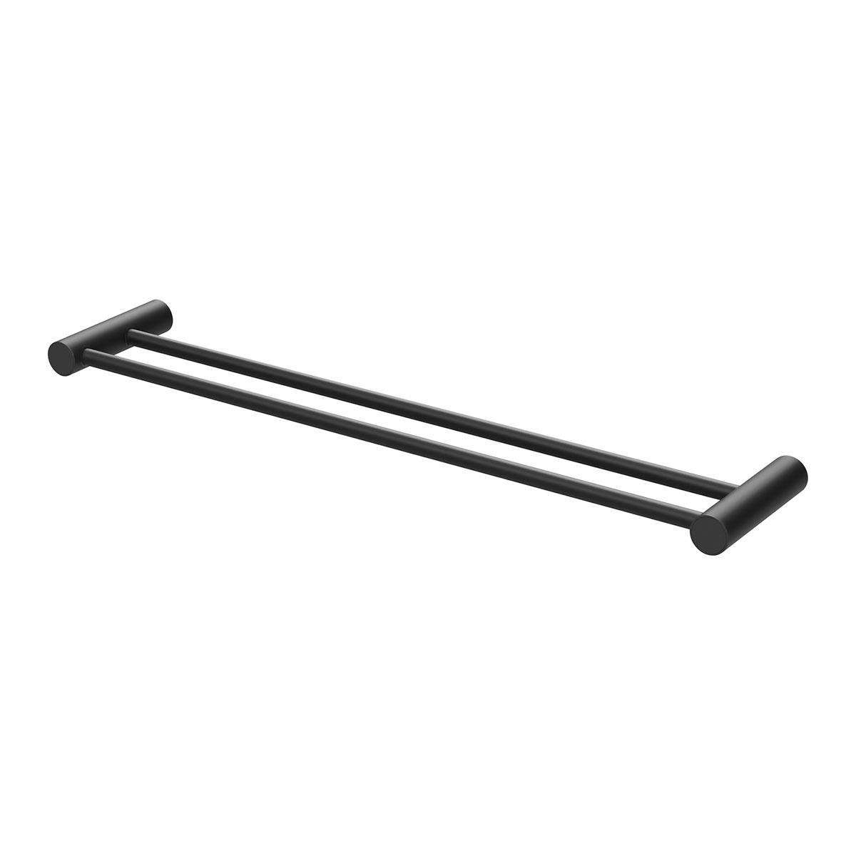 VIVID SLIMLINE DBL TOWEL RAIL 600MM MB