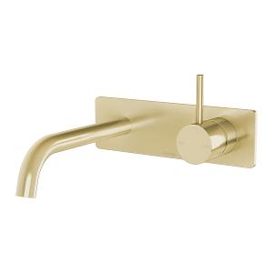 VIVID S/LINE UP BASIN BATH WALL MIXER BG