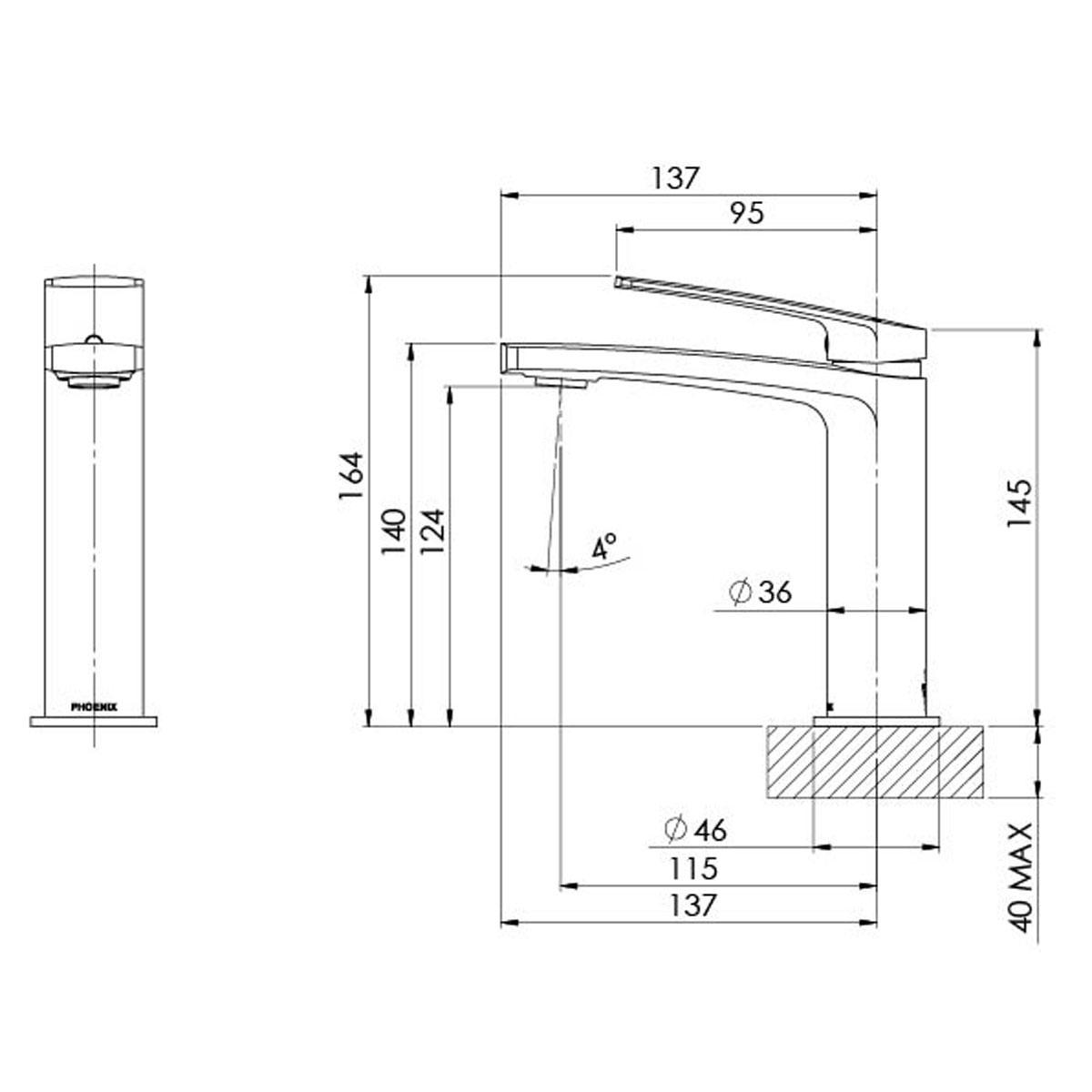 MEKKO BASIN MIXER BN