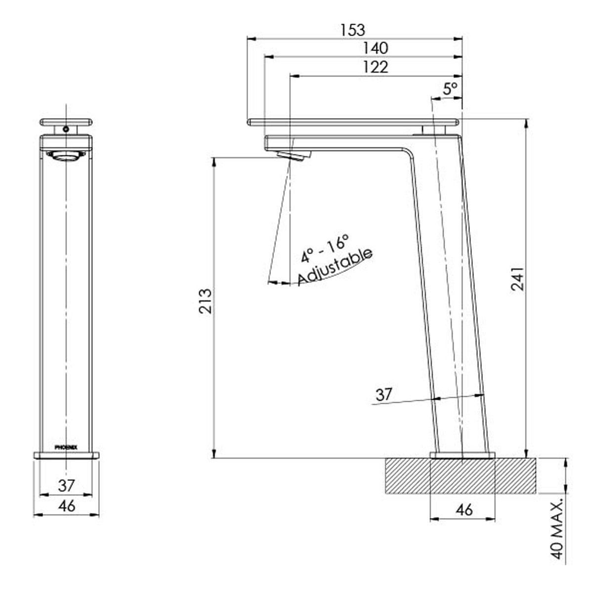 ZIMI VESSEL MIXER NO HANDLE CP