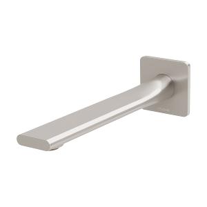 TEEL WALL BASIN OUTLET 200MM BN