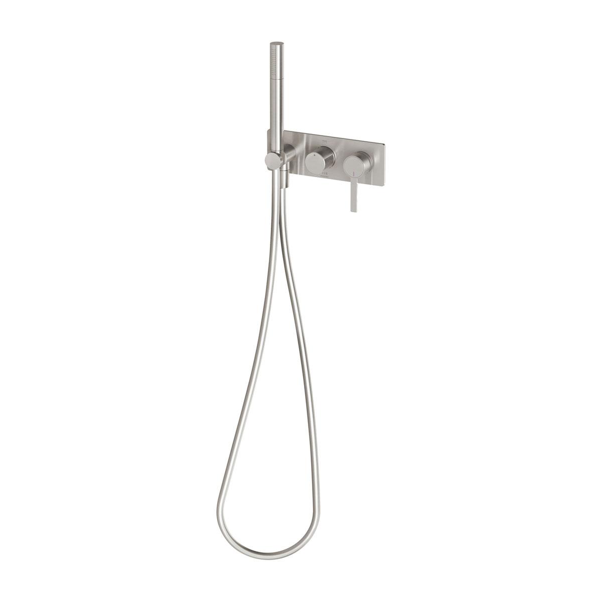 LEXI MKII WALL SHOWER SYSTEM BN