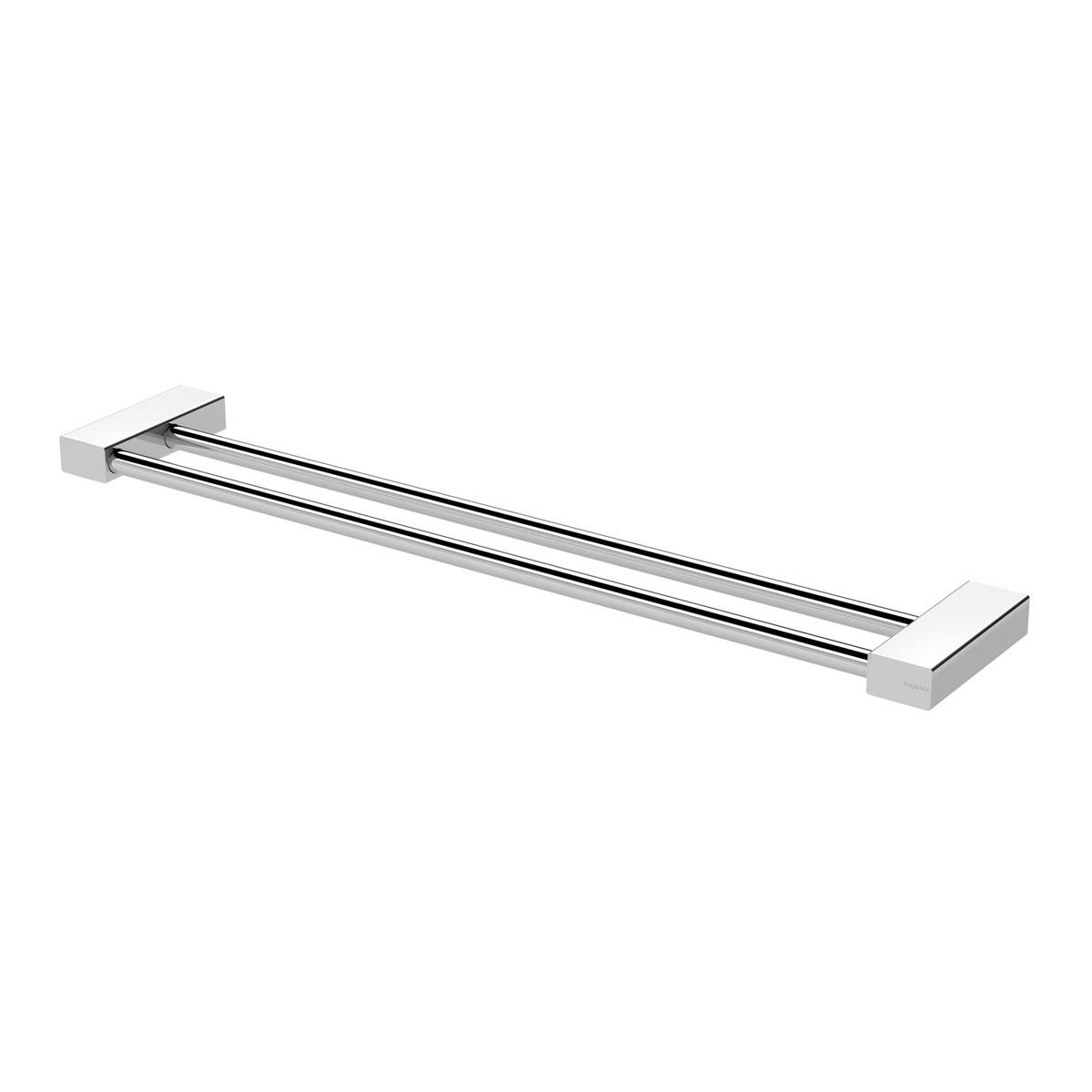 LEXI MKII DOUBLE TOWEL RAIL 600MM CP