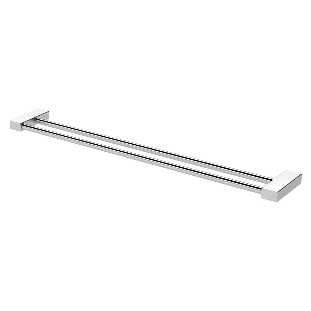 LEXI MKII DOUBLE TOWEL RAIL 800MM CP