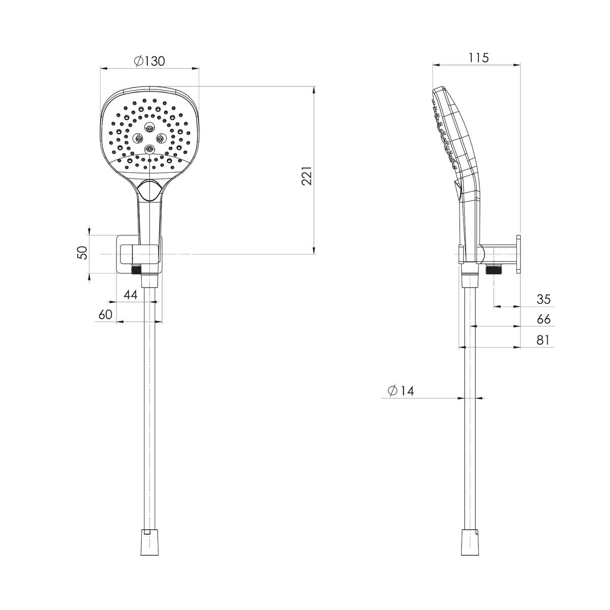 NUAGE HAND SHOWER MW