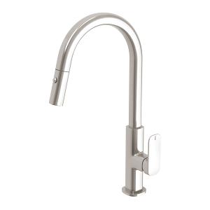 NUAGE PULL OUT SINK MIXER 200MM BN LF