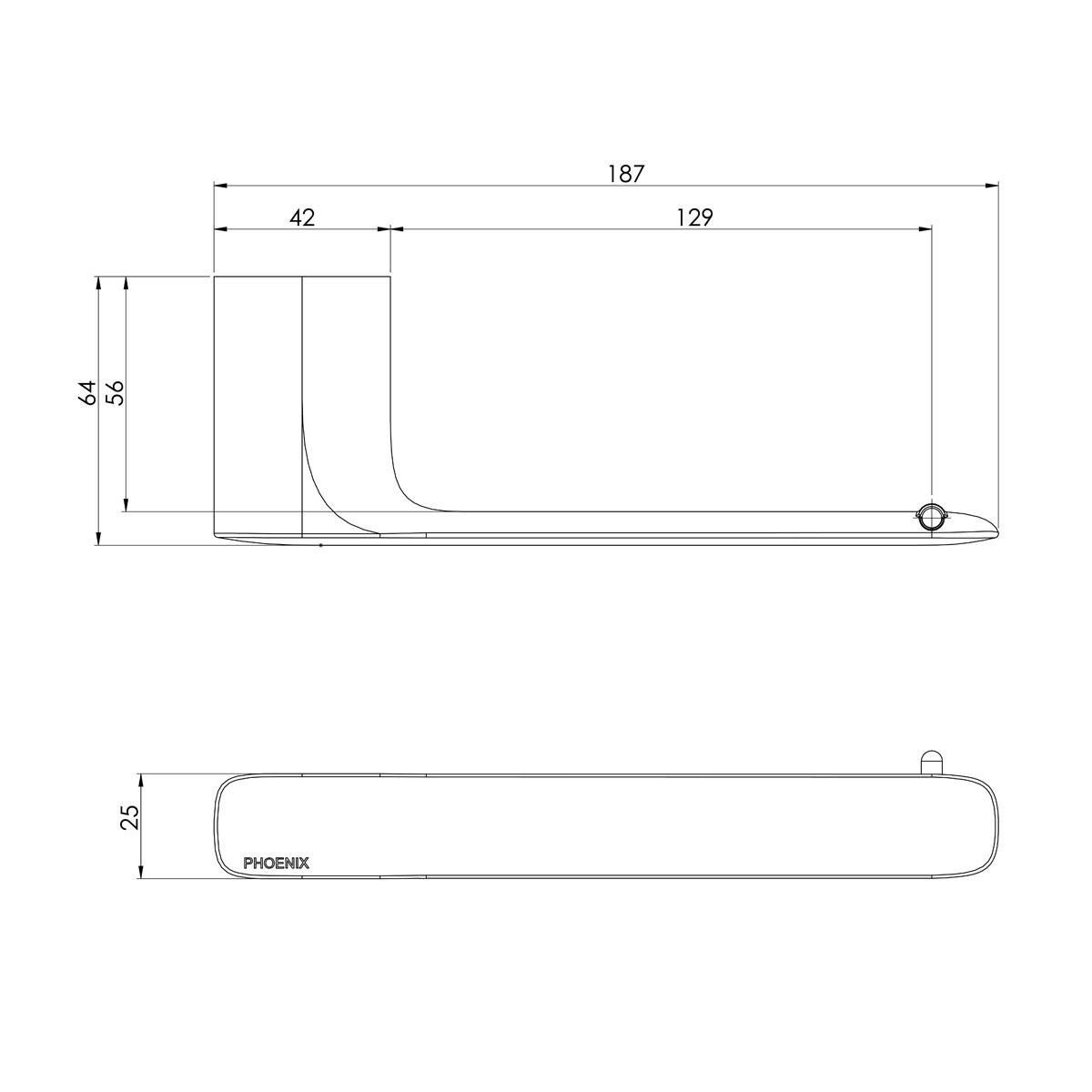 NUAGE TOILET ROLL HOLDER CP