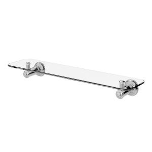 CROMFORD GLASS SHELF 450MM CP CROMFORD GLASS SHELF 450MM CP