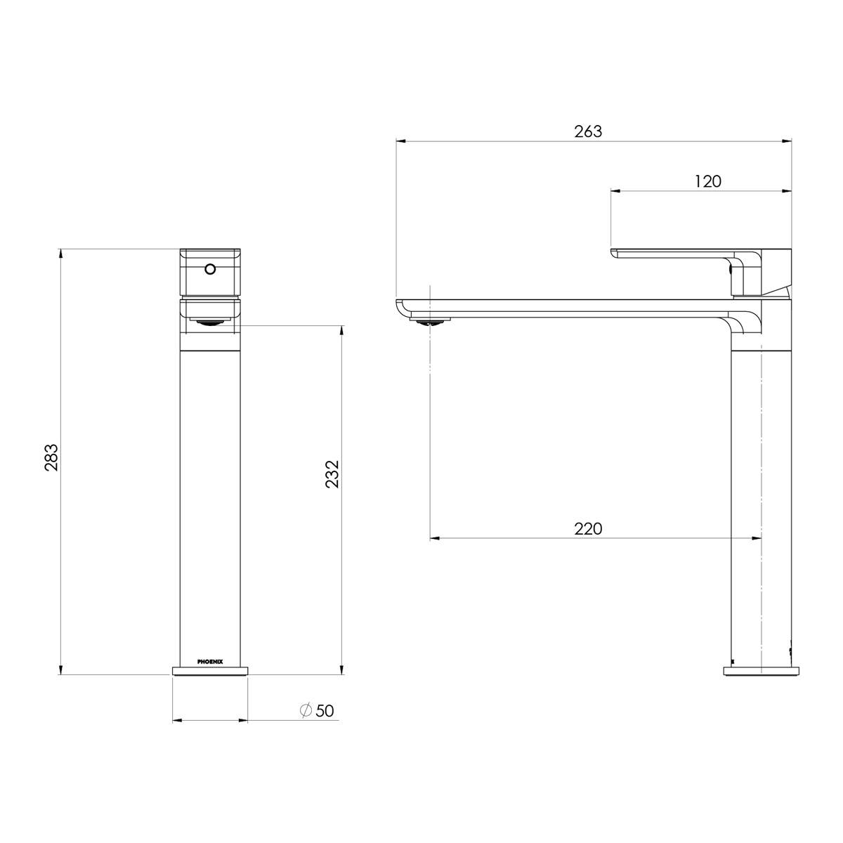 GLOSS MKII SINK MIXER BC