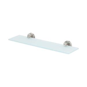 CHIA GLASS SHOWER SHELF 450MM BN CHIA GLASS SHOWER SHELF 450MM BN