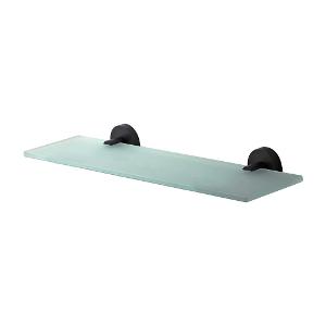 CHIA GLASS SHOWER SHELF 450MM MB CHIA GLASS SHOWER SHELF 450MM MB