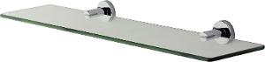 CEDAR GLASS SHOWER SHELF 450MM CP