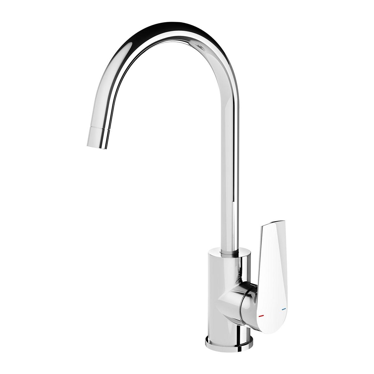 ARLO SINK MIXER 200MM G/NECK CP LF