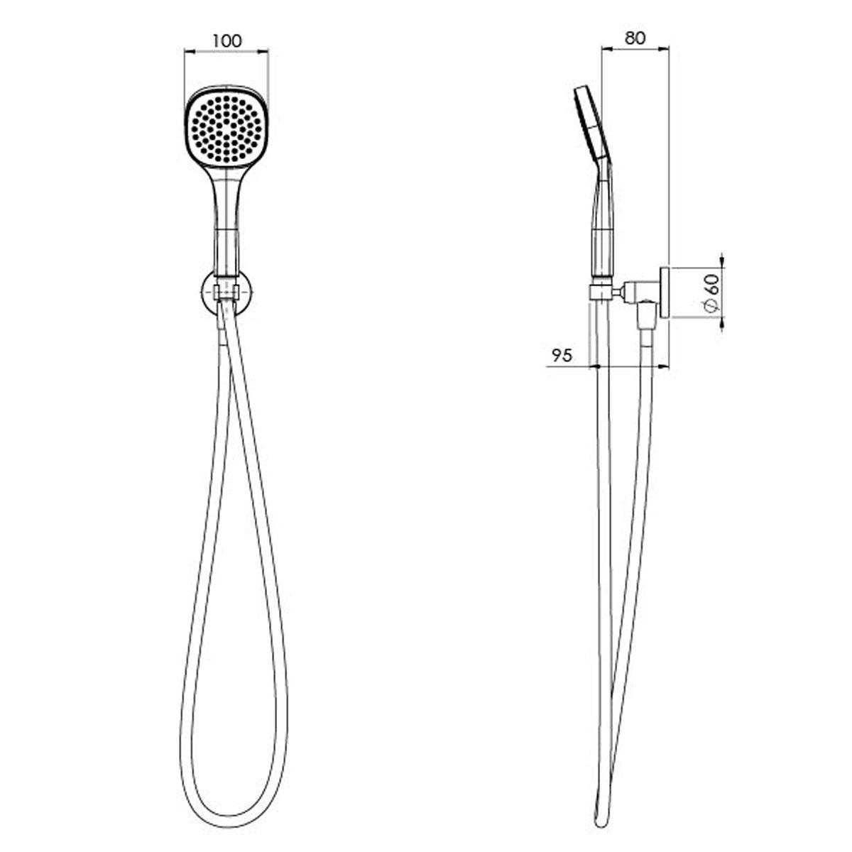 TEVA HAND SHOWER CP