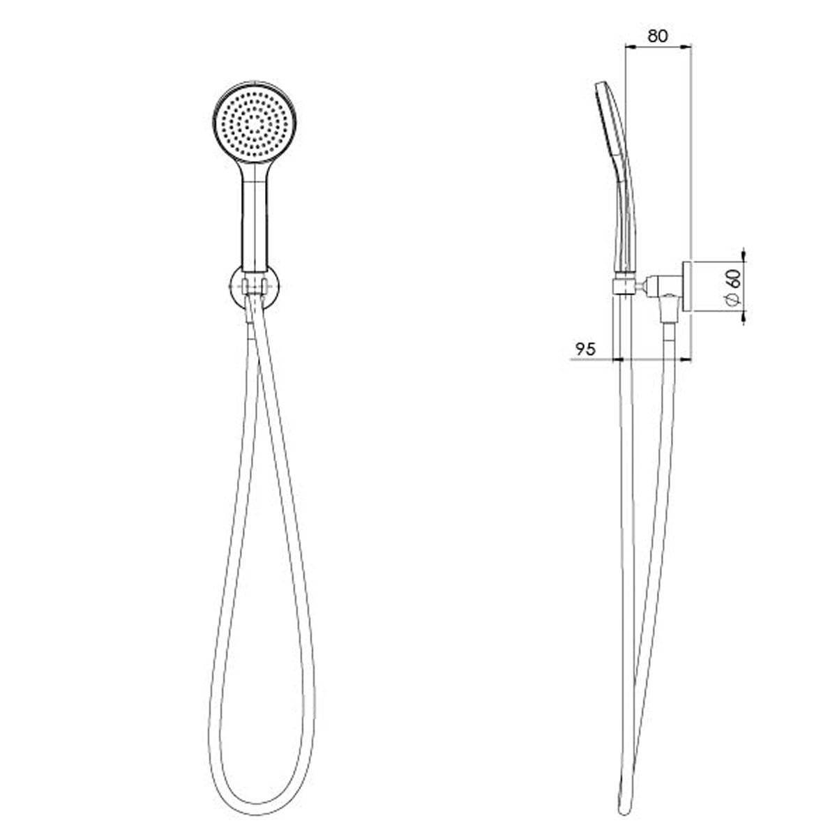 PINA HAND SHOWER CP