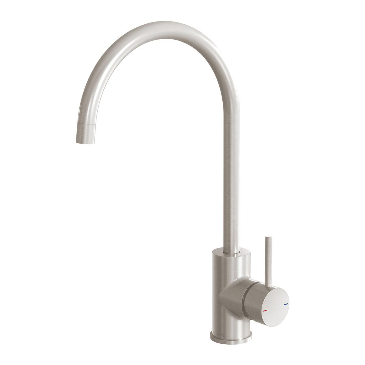 PINA SINK MIXER 200MM G/NECK BN LF