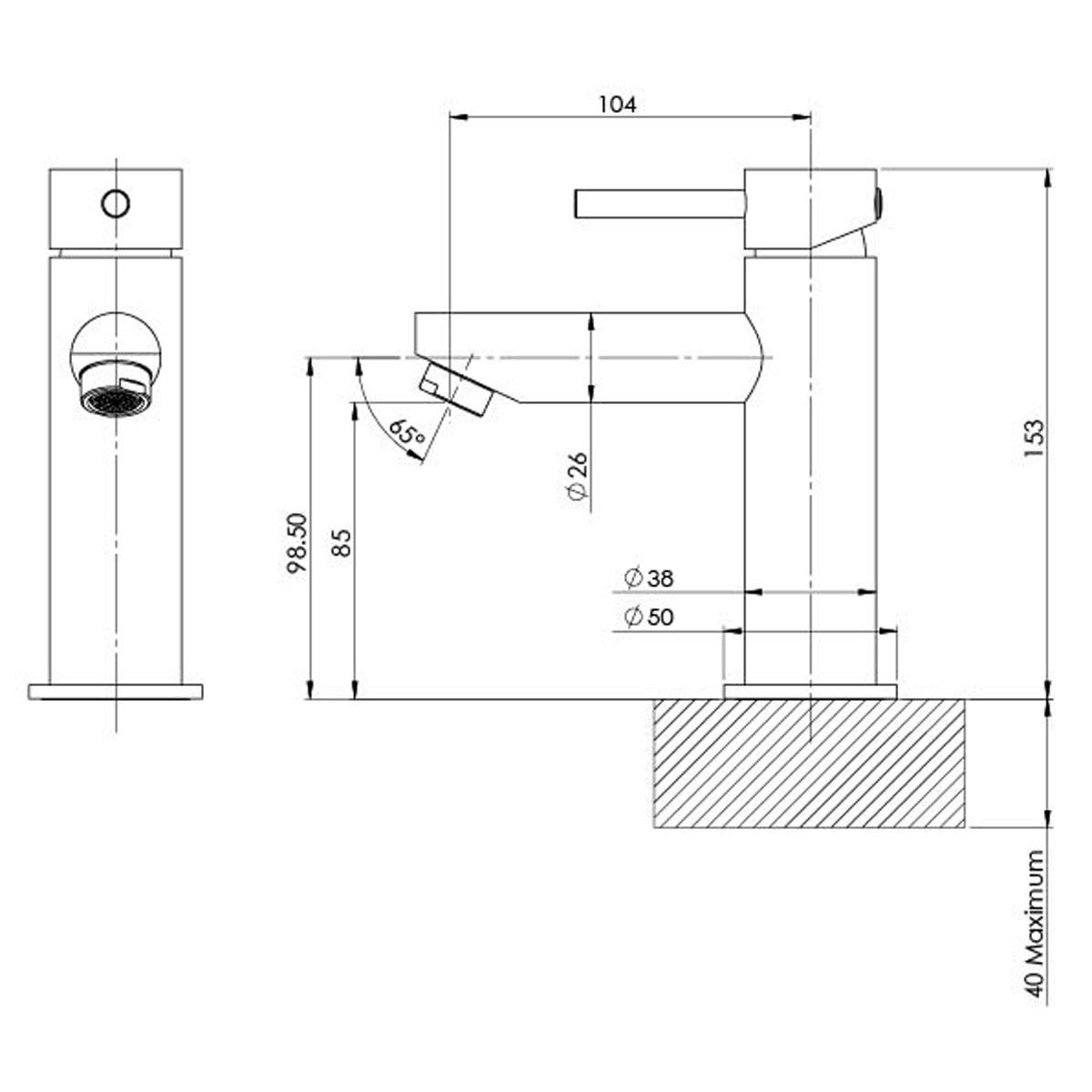 PINA BASIN MIXER MB