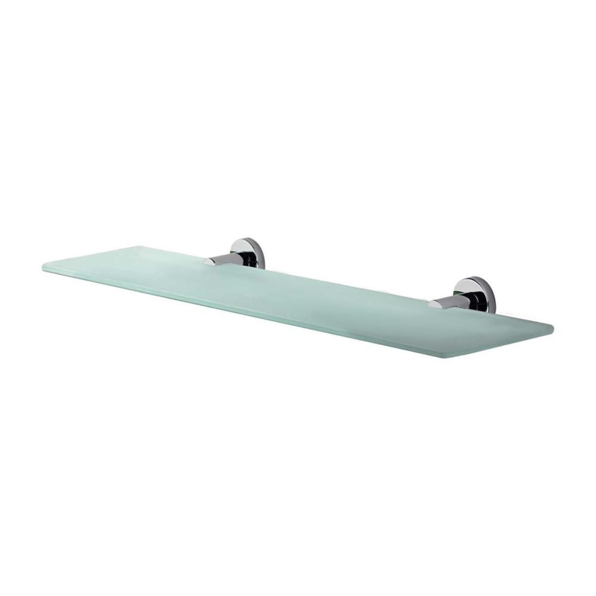 CHIA GLASS SHOWER SHELF 450MM CP PK