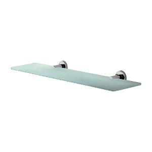 CHIA GLASS SHOWER SHELF 450MM CP PK CHIA GLASS SHOWER SHELF 450MM CP PK