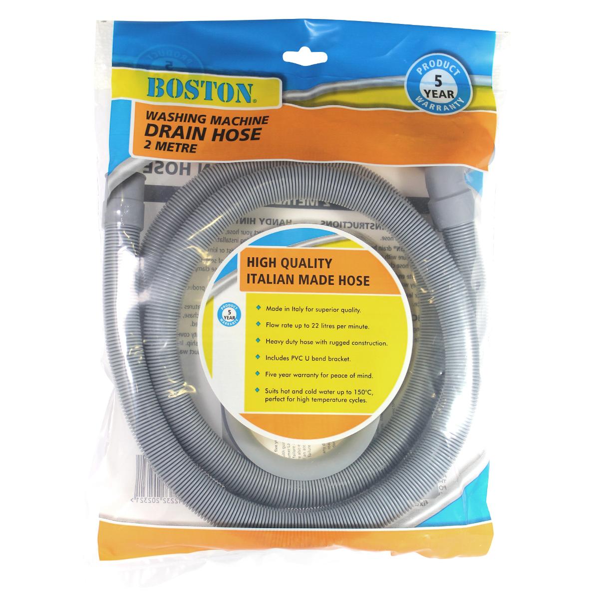 CORRO PLASTIC DRAIN O/LET HOSE 2MT