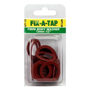 FIBRE BODY WASHER 13MM 50PK