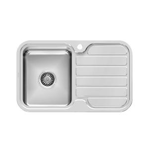 1000 SERIES SINGLE L/H BOWL SINK W/-DRAI