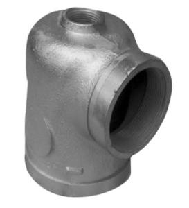 HYD/HR END RUN ELBOW 100MM X 25BSP X80MM