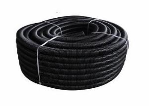 CORRUGATED PIPE FORZA 20MM X 50M BLACK