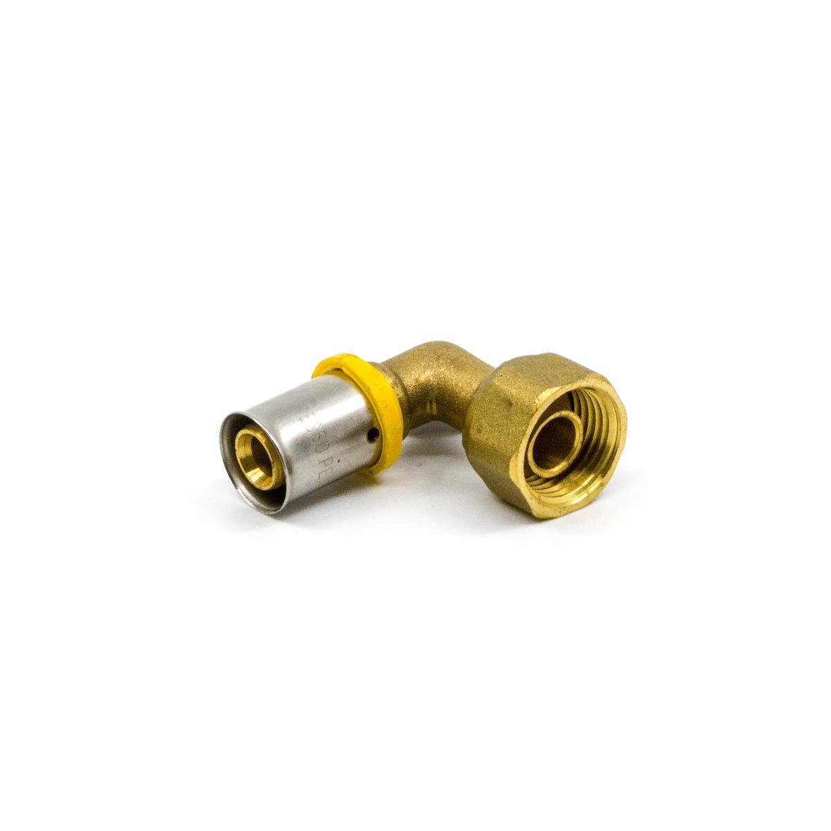 STESSO G2 ELBOW L/NUT CON 16MM X 1/2IN F