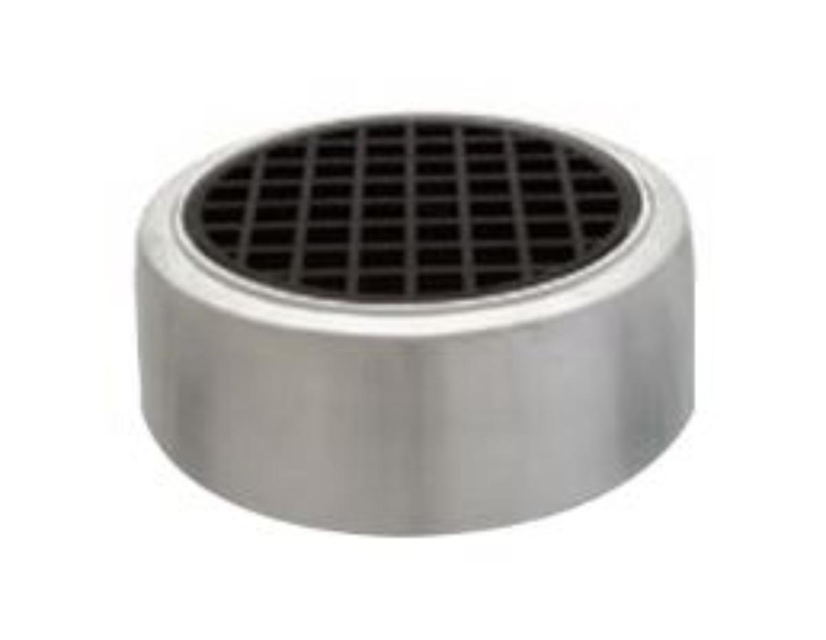 SURROUND PVC / SS FLAT GRATE 100MM