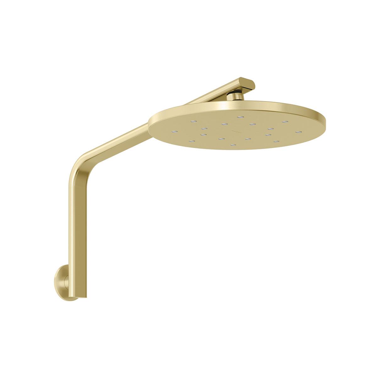 OXLEY HIGH-RISE SHOWER ARM & ROSE BG