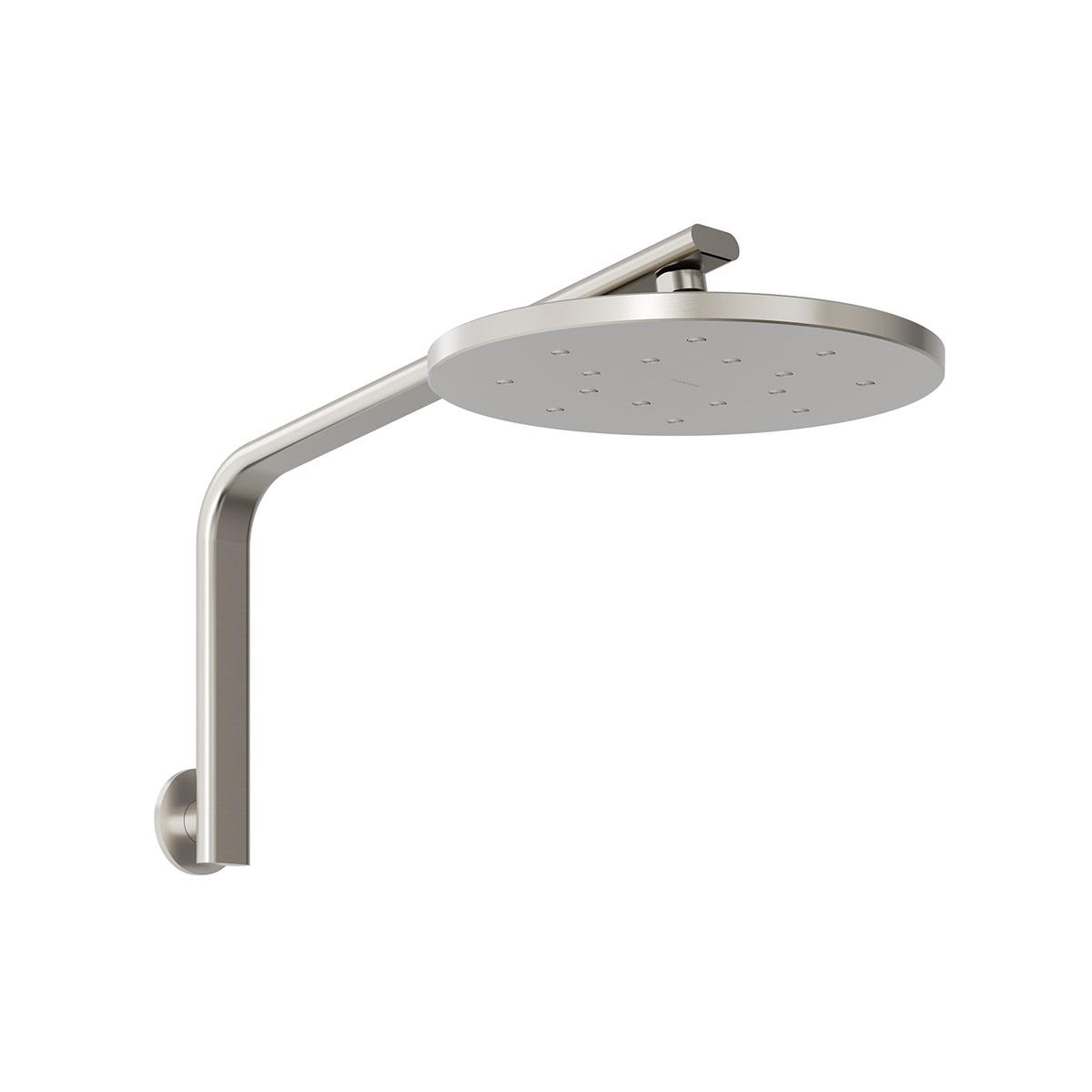 OXLEY HIGH-RISE SHOWER ARM & ROSE BN