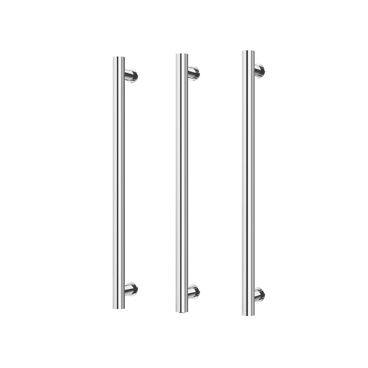 HEATED TRIPLE TOWEL RAIL ROUND 600 CP