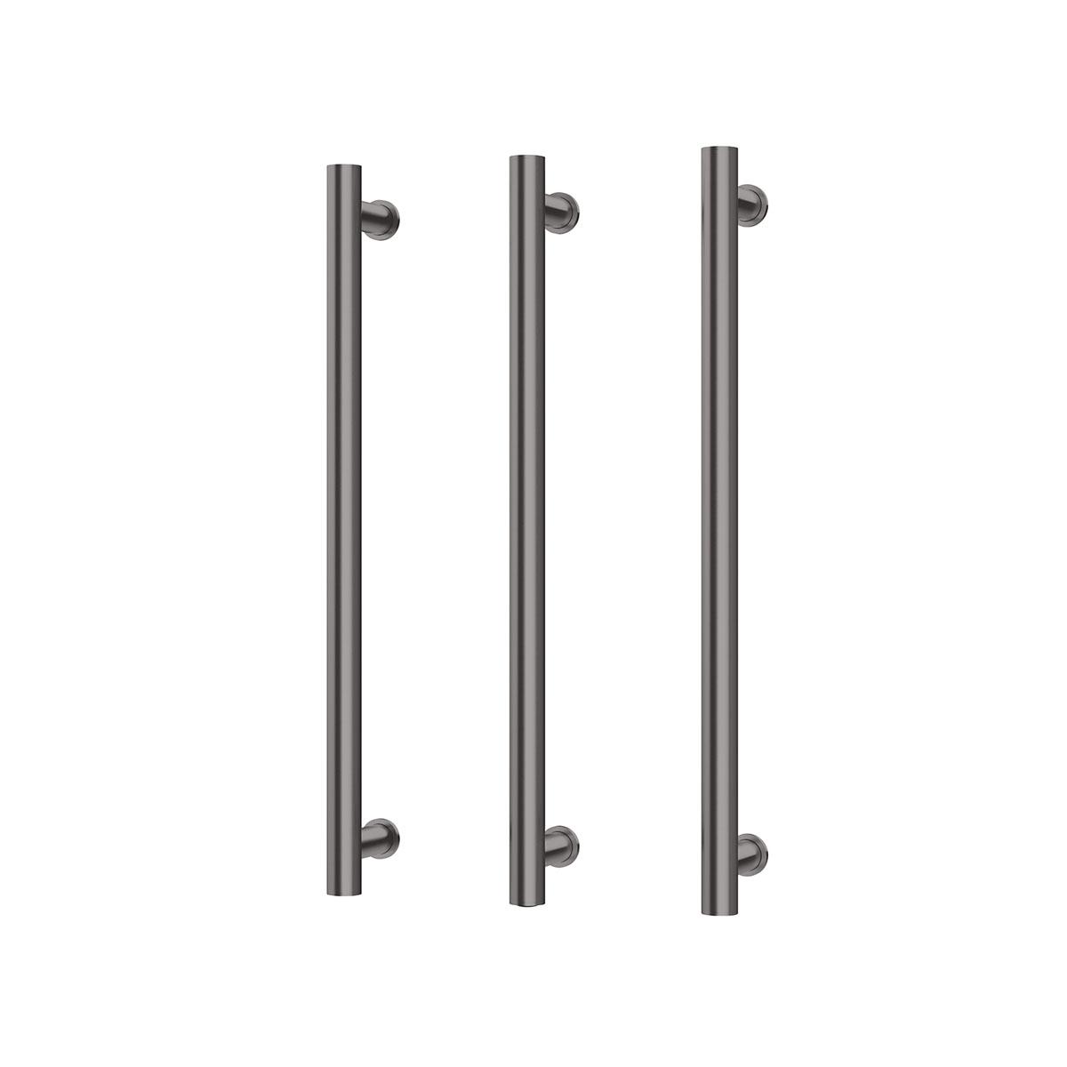 HEATED TRIPLE TOWEL RAIL ROUND 600 BC