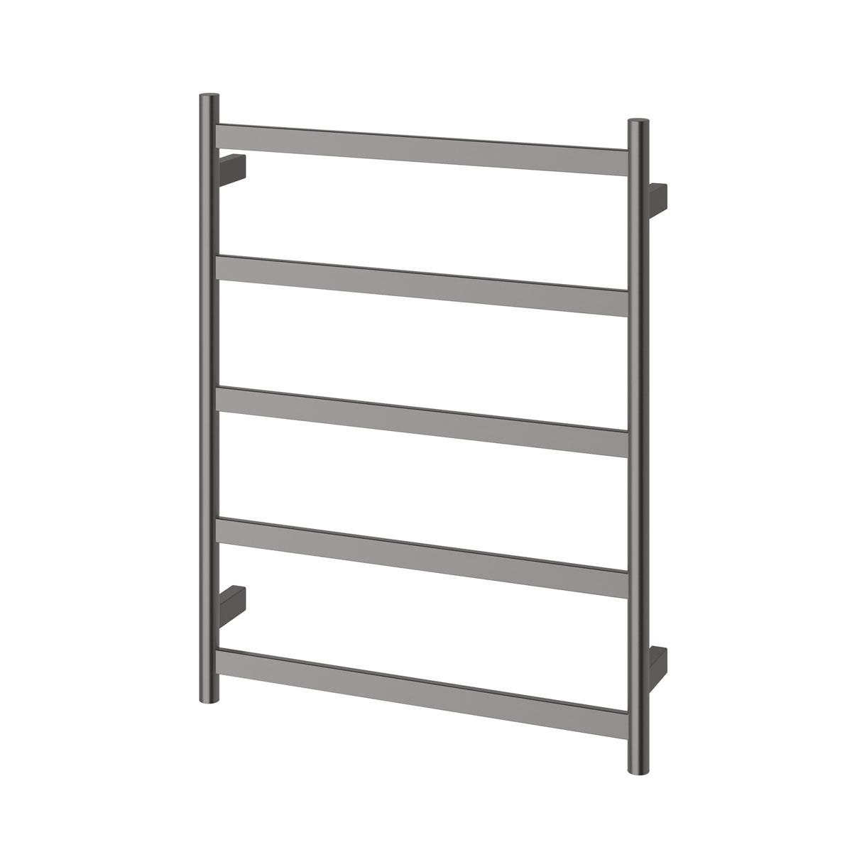 FIVE FLAT BAR HEATED TOWEL LADDER BC