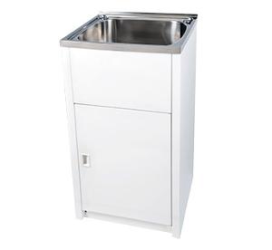 CLASSIC LAUNDRY UNIT SLIM &O/FLOW SS 45L CLASSIC LAUNDRY UNIT SLIM &O/FLOW SS 45L