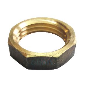 BACK NUT BRASS 20MM