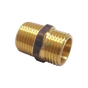 NIPPLE HEX BRASS 15MM LF NIPPLE HEX BRASS 15MM LF