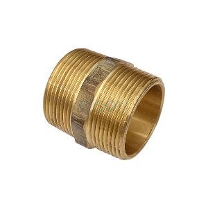 NIPPLE HEX BRASS 40MM