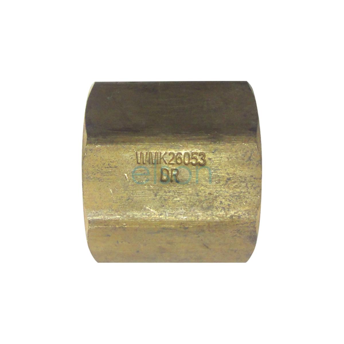 SOCKET HEX BRASS 10MM