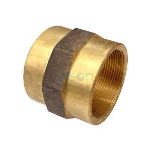 SOCKET HEX BRASS 40MM LF SOCKET HEX BRASS 40MM LF