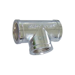 TEE BRASS 15MM C/P LF TEE BRASS 15MM C/P LF