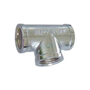 TEE BRASS 20MM C/P LF TEE BRASS 20MM C/P LF
