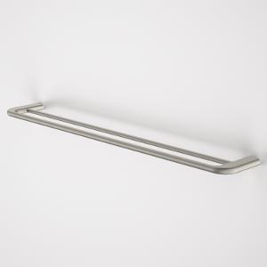 CONTURA II DOUBLE TOWEL RAIL 820MM BN CONTURA II DOUBLE TOWEL RAIL 820MM BN