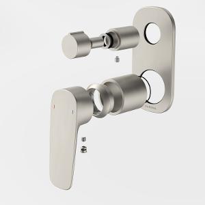 CONTURA II BATH SHOWER TK W/DIV BN CONTURA II BATH SHOWER TK W/DIV BN