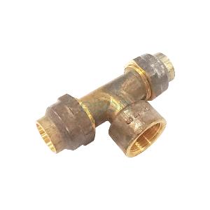 TEE COMP FLARED 20C X 20C X 20FI LF TEE COMP FLARED 20C X 20C X 20FI LF