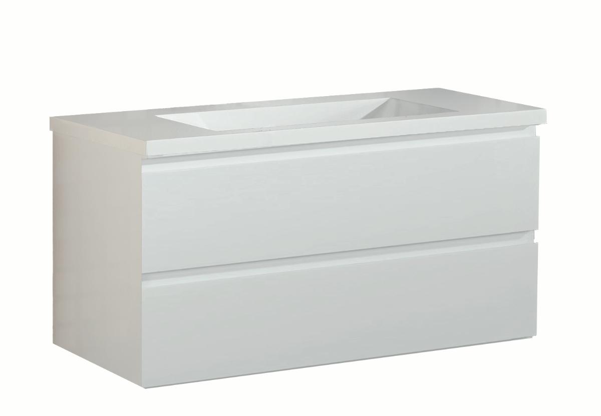 CODA 900 VANITY WALL HUNG POLY TOP